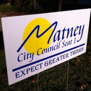 MatneyCampaignSign